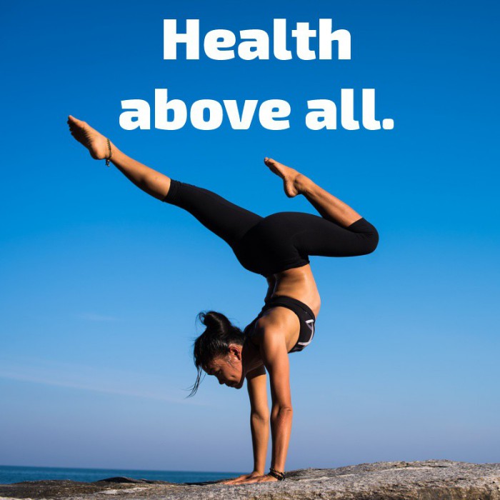 Health above all