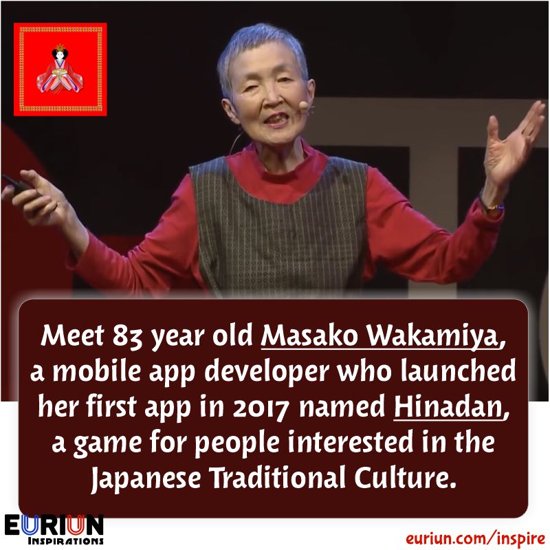 Meet 83 Year Old Masako Wakamia, a Mobile App Developer