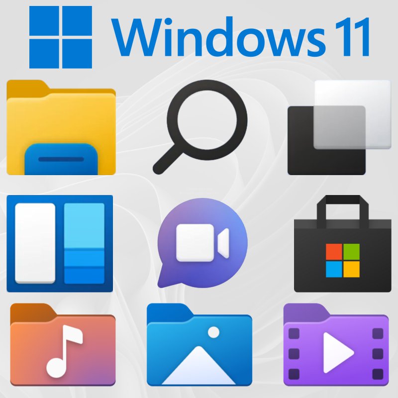 windows 11 icons