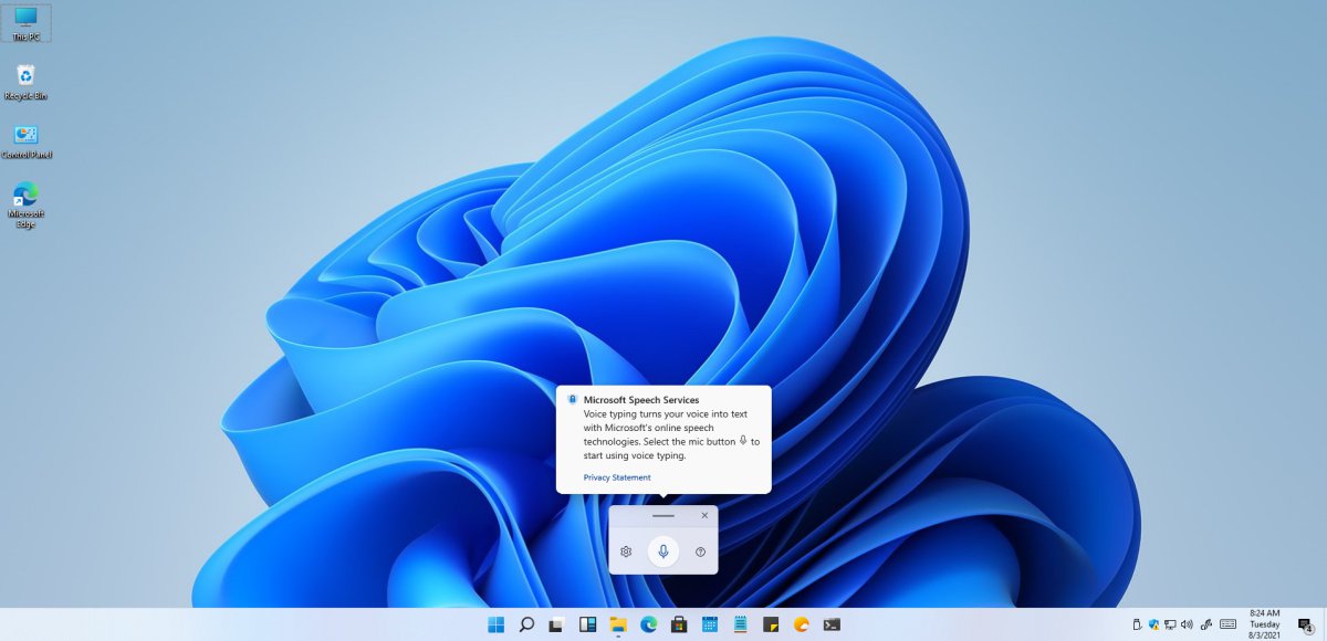 windows 11 voice typing